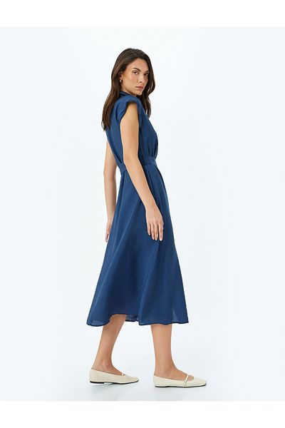 Koton navy Midi Dress