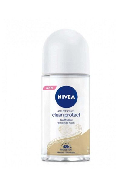 NIVEA Women's Deodorant Roll-On Alum Essence 50ml