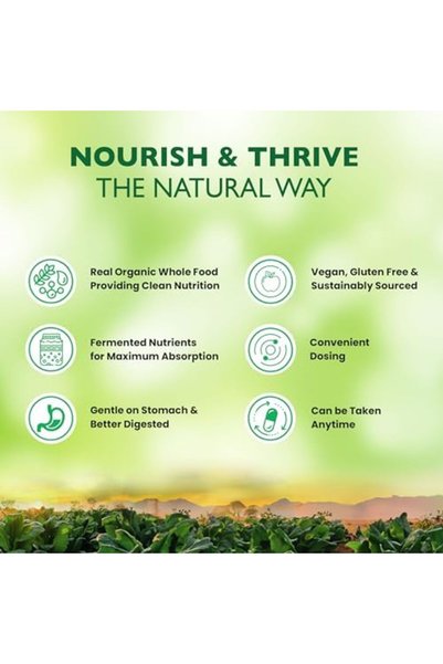 ORGANIC EARTH Plant Based Prenatal Multi | Supports Optimal Nutrition of Mother and Baby | Alleviate