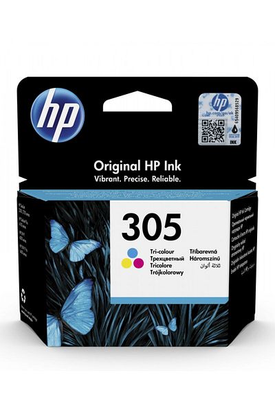 HP Original HP 305 / 3YM60AE Ink Cartridge, Color, 100 pages
