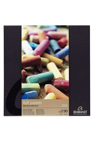 Rembrandt General Selection Soft Pastel 90's Half Size Powder Pastel Set / 31823145