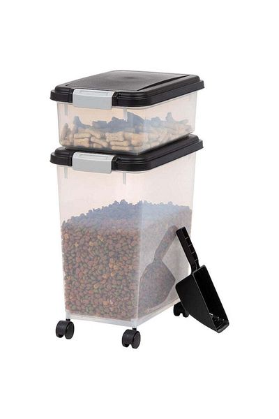 Kdhome Cutie de depozitare a hranei pentru animale de companie KD Home KibbleBin