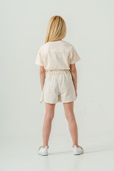 Alvadonna Girl's suit with shorts and skirt