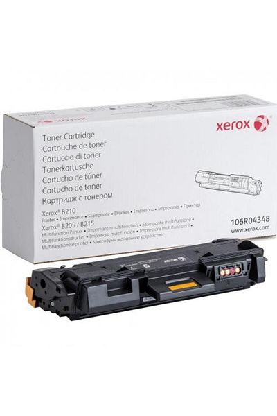 Xerox Cartus Toner Original Xerox B205 / B210 / B215 / 106R04348, Negru, 3000 pagini