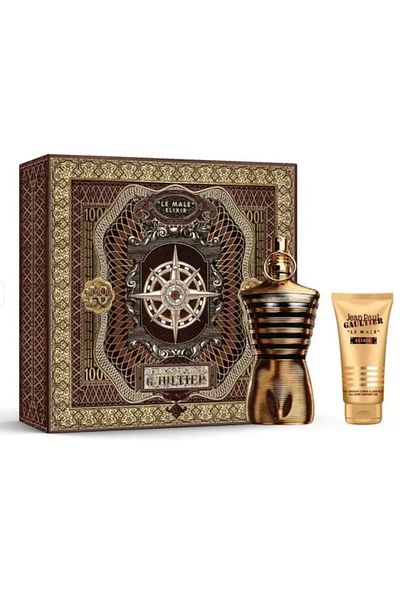 Jean Paul Gaultier Jean Paul Gaultiere Le Male Elixir Men Gift Set, Eau de Parfum, 125 ml + Shower Gel 75 ml