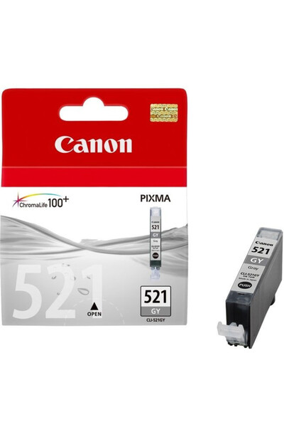 Canon Original Canon CLI-521GY Ink Cartridge, Grey, 1370 pages