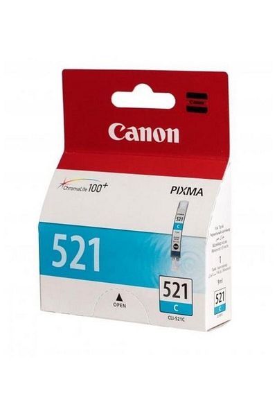 Canon Original Canon CLI-521C Ink Cartridge, Cyan, 505 pages