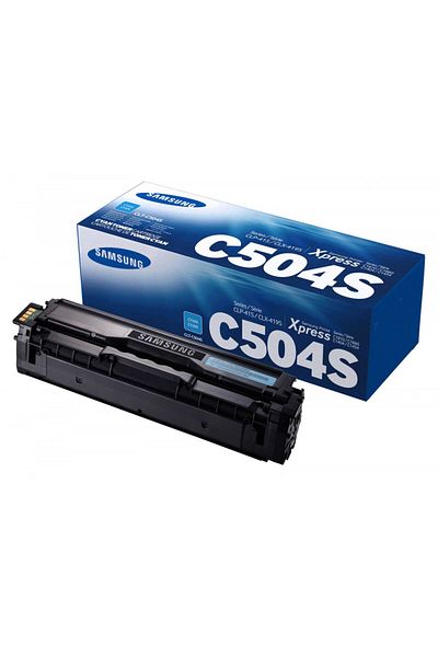 Samsung Original Samsung CLT-C504S Toner Cartridge, Cyan, 1800 pages