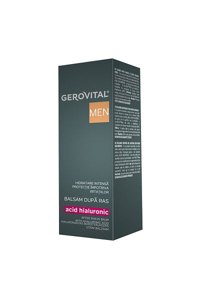 GEROVITAL Gerovital Men aftershave balm with hyaluronic acid, 100 ml
