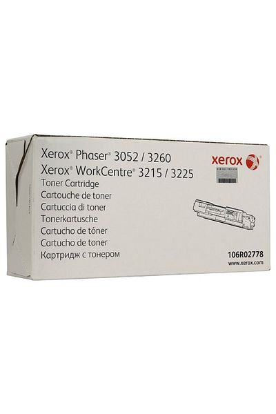 Xerox Original Xerox 3215 / 3225 / 3052 / 3260 / 106R02778 Toner Cartridge, Black, 3000 pages