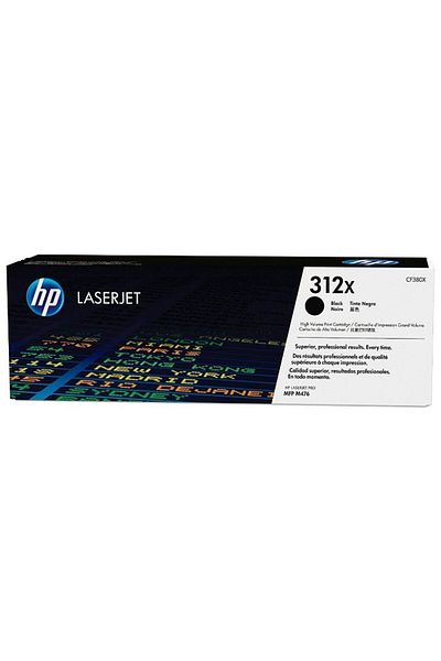 HP Original HP 312x / CF380X Toner Cartridge, Black, 4400 pages