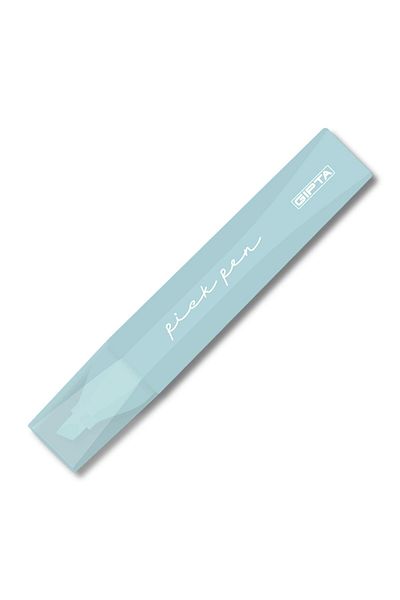 Gıpta Pickpen Cut Tip Highlighter Blue (F1551) 10 Pieces