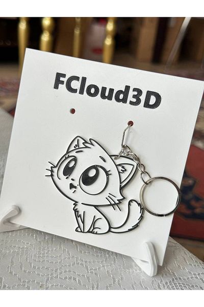 Fcloud Cat Keychain Lilo Model