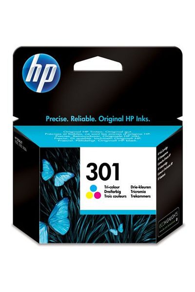 HP Original HP 301 / CH562EE Ink Cartridge, Color, 165 pages