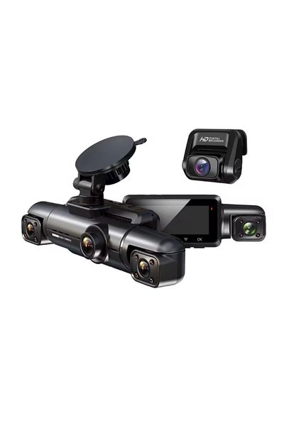 MaGeCa Ad365 Dash Cam, Full Hd 1080p, 4 Channels, Night Vision, Wifi, Gps