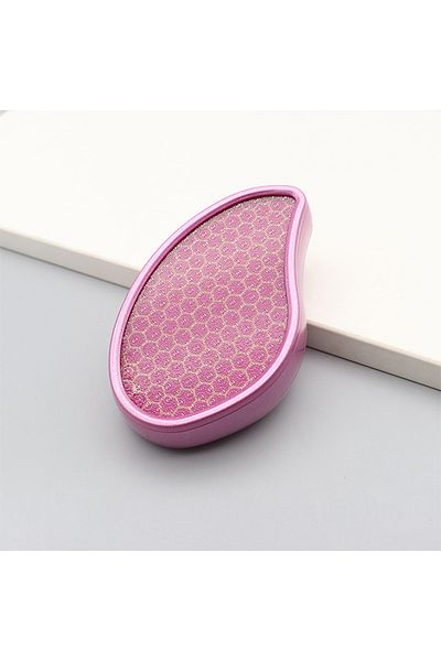 Choice Pink Purple Nano Glass Foot Grinder To Remove Dead Skin Calluses Foot Plate File To Heel Scraping So