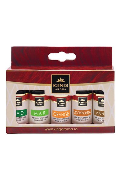 KingAroma Pack of 5 Christmas aromatherapy scented oils, Kingaroma, 10 ml