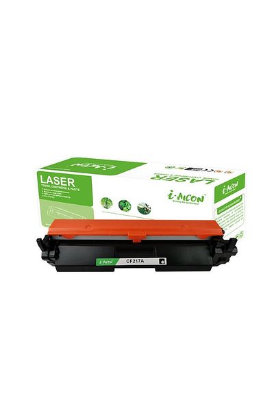 I-AICON Compatible HP 17a / CF217A Toner Cartridge, Black, 1600 pages - i-Aicon