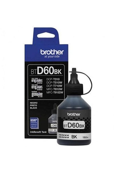 Brother Brother BT-D60BK Ink, Black, 6500 pages