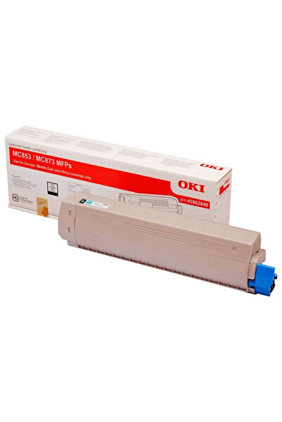 OKI Αυθεντική κασέτα τόνερ Oki MC853BK / 45862840, μαύρο, 7000 σελίδες