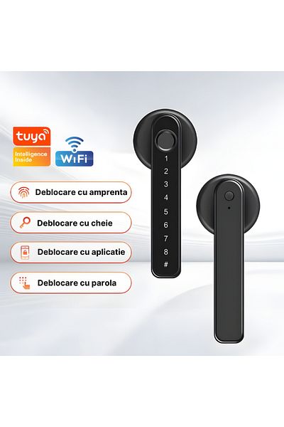 MaGeCa Smart Lock, Remote Control, 5 Access Modes, Tuya App