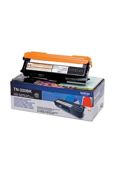 Brother Original Brother TN-320BK Toner Cartridge, Black, 2500 pages