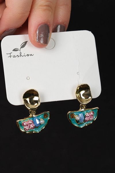 Jack Ferrero Women's Mineli Steel Earrings
