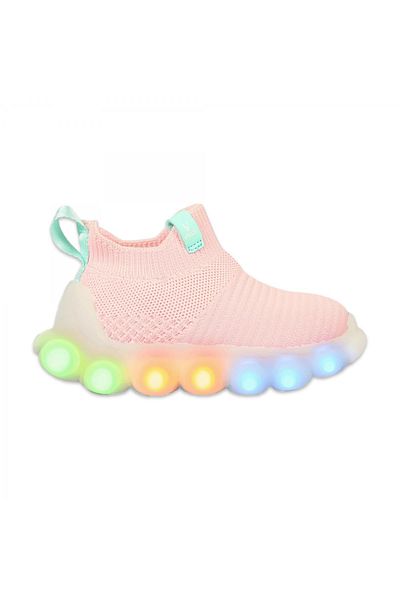 Vicco 346.b25y.208 Bomb Booties Lighted Phylon Pink Girls' Sports Shoes
