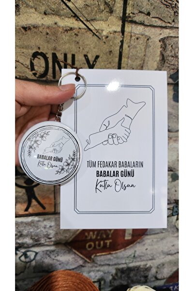 SOFT 20 adet babalar günü özel 10x15 kart kaliteli baskı 58mm büyük boy rozet...