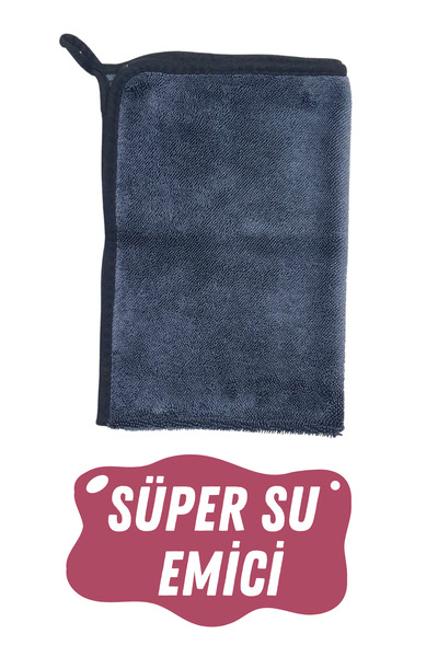 Apex Mikrofiber Araç Silme Bezi 600 GSM | Kaporta ve Cam Kuruluma Bezi 40x60 cm Ekstra Su Emici