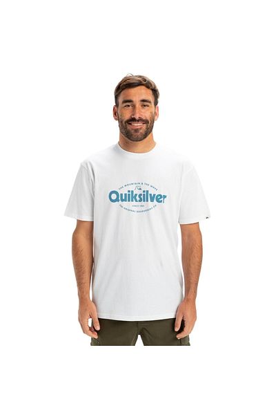 Quiksilver Ev Shape All Day Men's White T-Shirt Men's T-Shirt Eqyzt08052