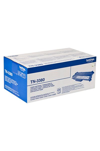 Brother Original Brother TN-3380 Toner Cartridge, Black, 8000 pages
