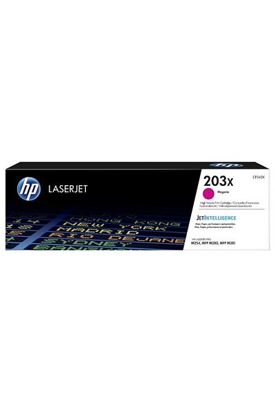 HP Original HP 203x / CF543X Toner Cartridge, Magenta, 2500 pages