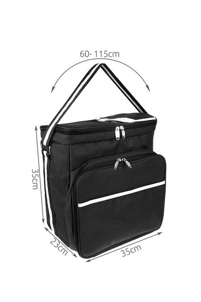 TECOS Geanta termoizolanta pentru picnic sau camping, Tecos®, 18L, impermeabil, dimensiuni 35x23x35 cm