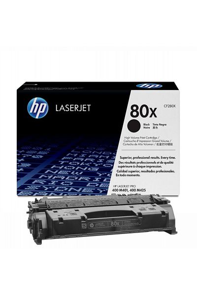HP Original HP 80x / CF280X Toner Cartridge, Black, 6900 pages