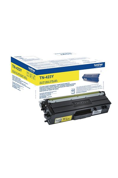 Brother Brother Original Toner Cartridge TN-423Y, Yellow, 4000 pages