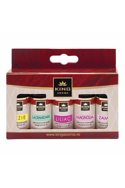 KingAroma Pack of 5 Spring aromatherapy scented oils, Kingaroma, 10 ml