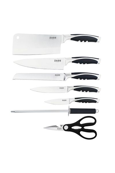 Zass Set cuțite + ustensile de bucătărie Zass Gourmet ZG-KS 04
