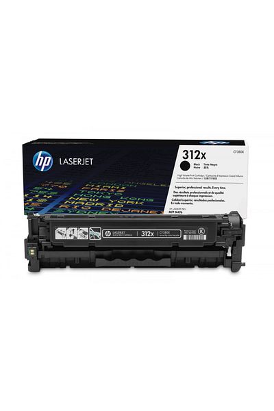 HP Original HP 312x / CF380X Toner Cartridge, Black, 4400 pages