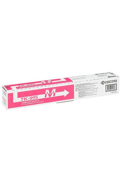 KYOCERA Original Kyocera TK-895M Toner Cartridge, Magenta, 6000 pages