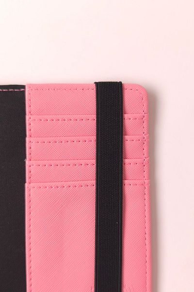 Ecrou Travel Type Pink Passport Case