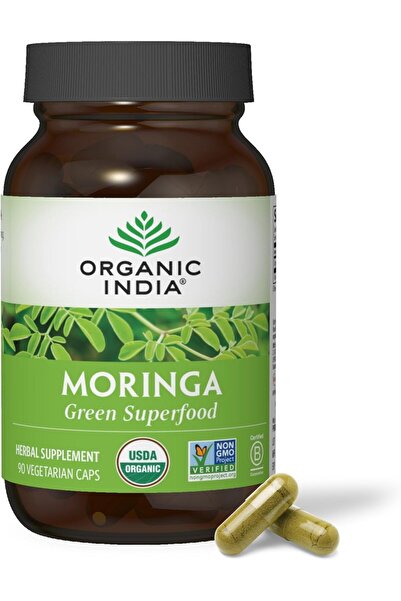 Organic India مورينجا 90 كبسولة