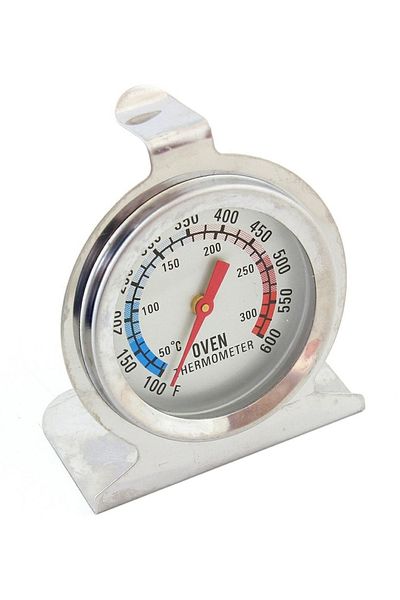 zola Termometru indicator pentru cuptor, până la 300 °C, oțel inoxidabil, argintiu