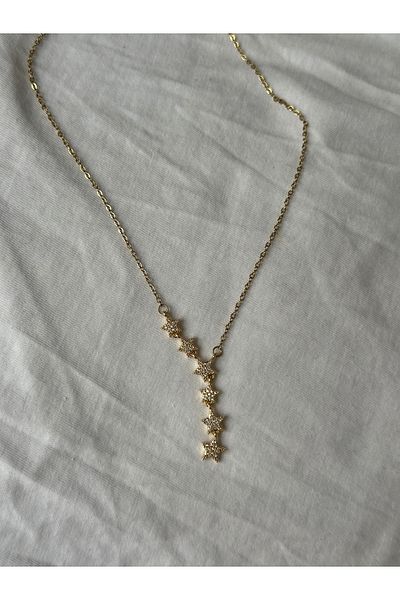 Midellie Shooting Star Steel Necklace