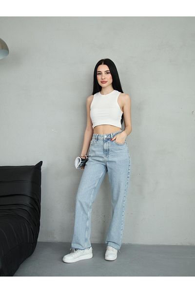 BPF Pantaloni Palazzo Denim