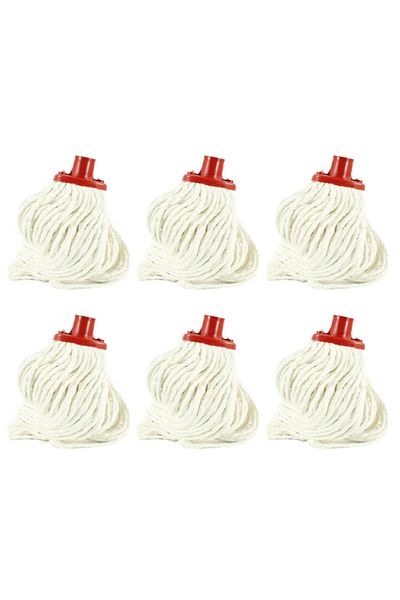 flores Set of 6 Cotton Mop Refills, 200 g