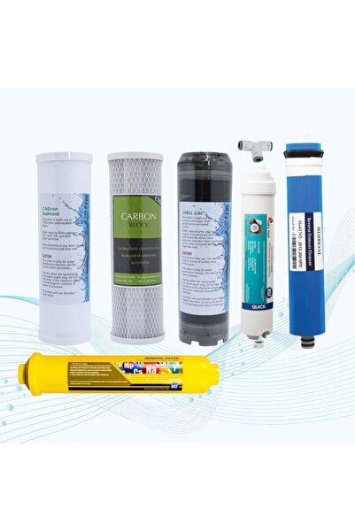 Aqua Marmara İh-las Aura Cebilon Su Arıtma 6'lı Su Arıtma Filtre Seti - 6 Ayl...