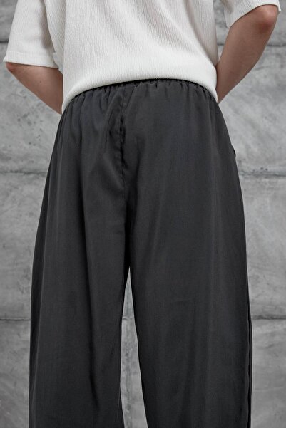 NOMARC Anthracite Nmrc Modal Fabric Trousers