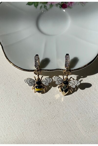 Onseva Kuyumculuk 14 Ayar Altın Arı Kolye Ucu