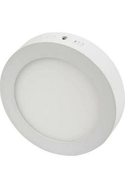 Cata Ct-5273 30W Panel Led Luminaire Round Surface Mounted Metal Case Warm White 3200K